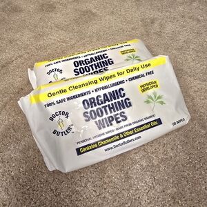 Doctor Butler's Soothing Wipes – All-Purpose Wet Wipes for Sensitive Skin, Face